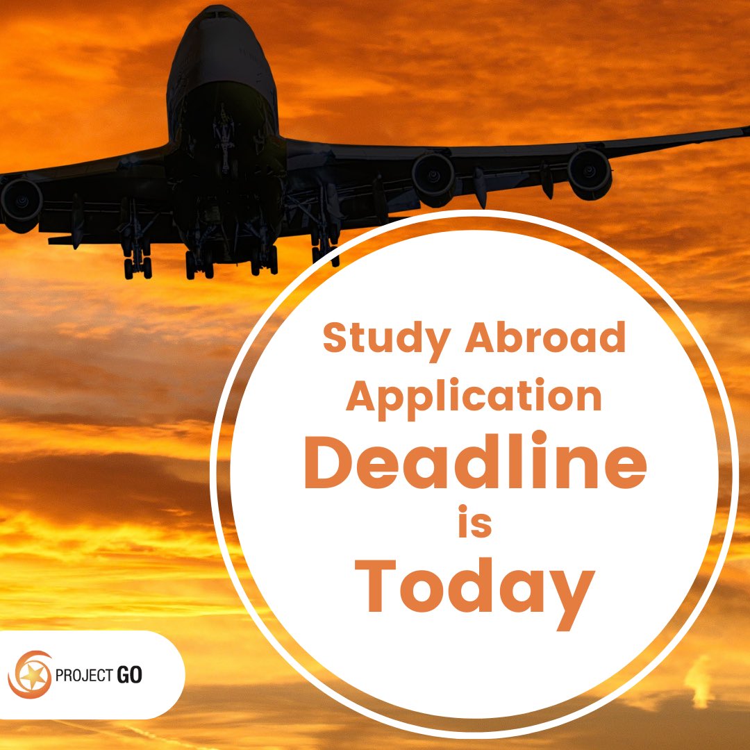 UNG_ProjectGO's tweet image. ‼️The #deadline is TONIGHT at MIDNIGHT‼️

The deadline to complete #applications for Project GO’s #studyabroad programs are tonight, January 12th at midnight. Complete your application now!
 
If you have ANY questions about your application or #ProjectGO, email projectgo@ung.edu!