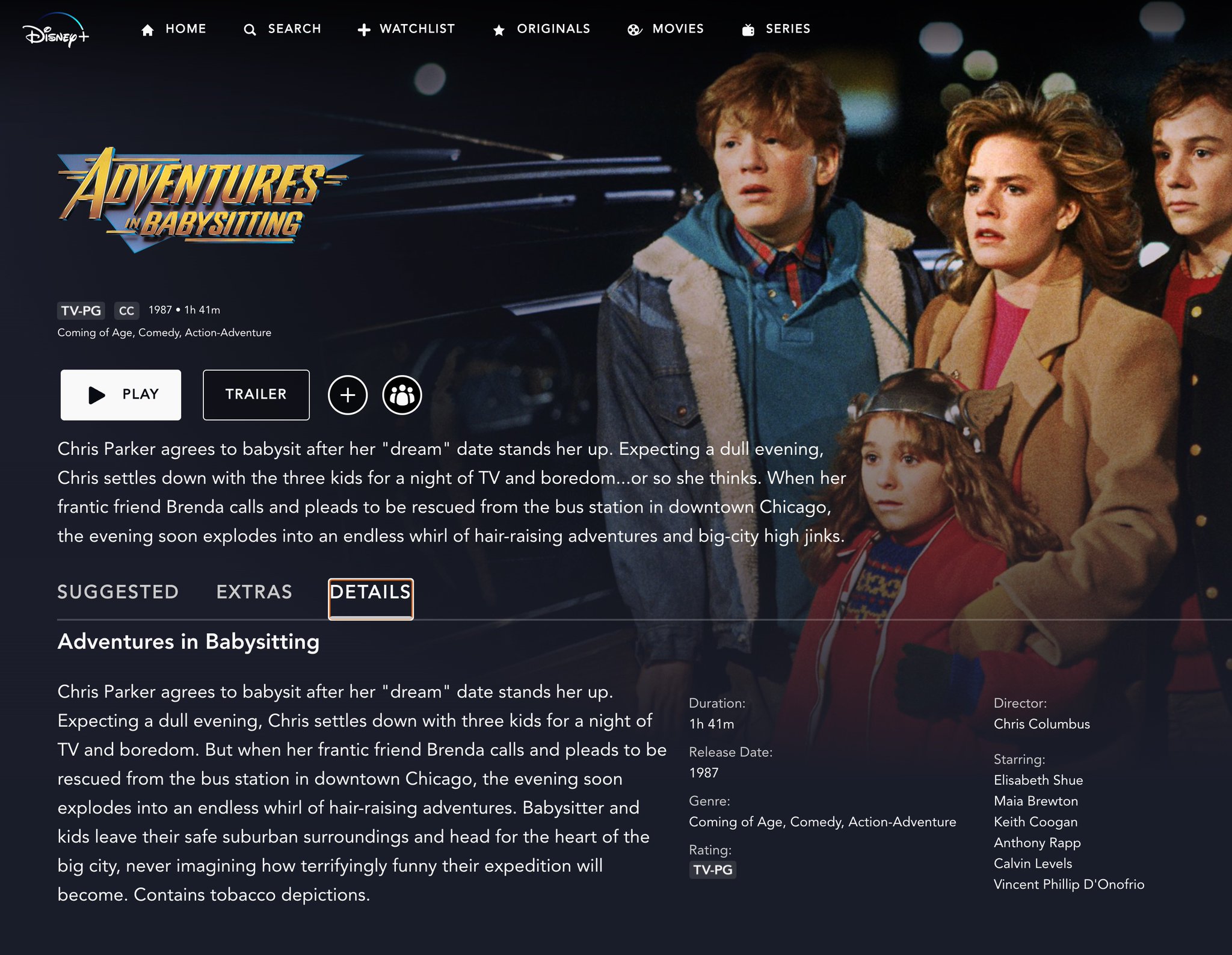 Adventures in babysitting streaming new arrivals