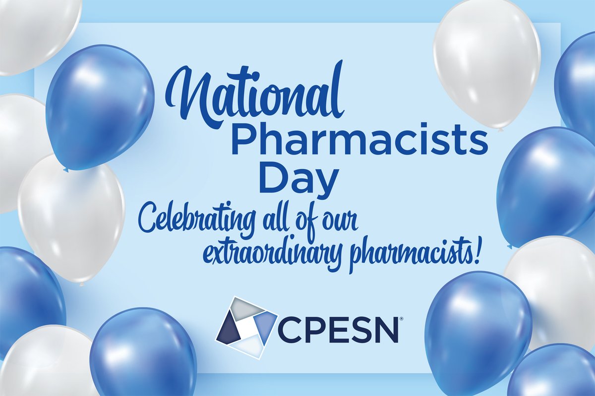 To all of our amazing CPESN pharmacists... thank you for all that you have done – and continue to do – for your patients in your local communities! We celebrate you today! #pharmacists #communitypharmacist