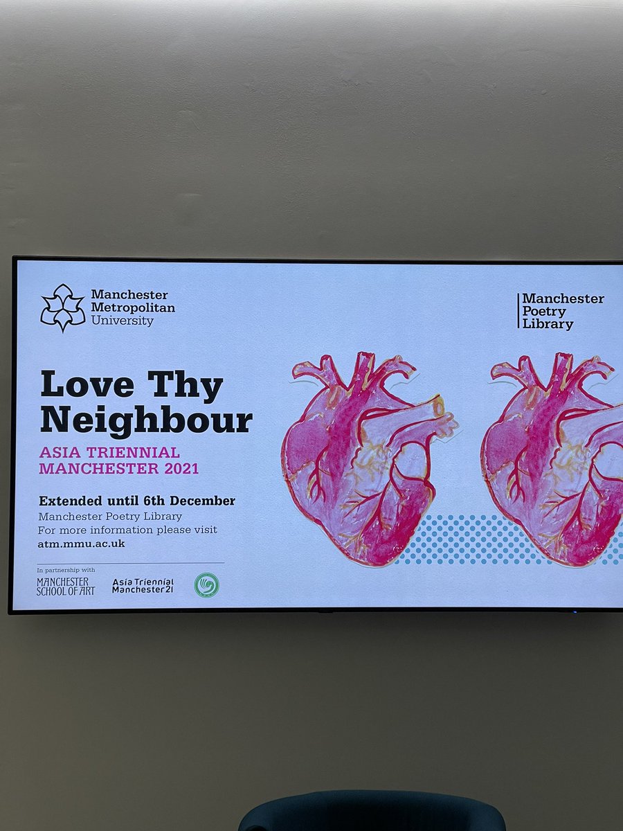 Today at <a href="/McrPoetryLib/">Manchester Poetry Library</a> we found poetry from #Slemani