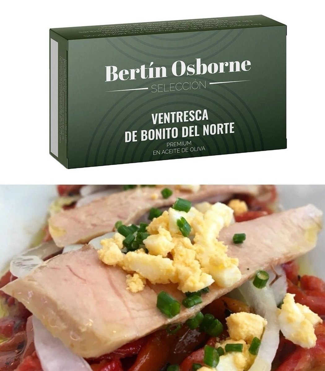 Descubre nuestra amplia selección de consevas para tus recetas
Como nuestra ventresca de bonito del norte para tus ensaladas  beetinosborneseleccion.es
#productosdeespaña
#gastronomia
#gourmet
#entumesa
#consevas 
#legumbres 
#verduras
<a href="/elcorteingles/">El Corte Inglés</a> 
<a href="/carrefoures/">Carrefour España</a>