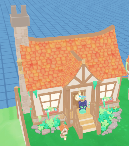 daisytilla's tweet photo. Haven't posted many updates on the cat cafe beta, so here are a few screenshots of buildings https://t.co/7gGoHMLkEi
