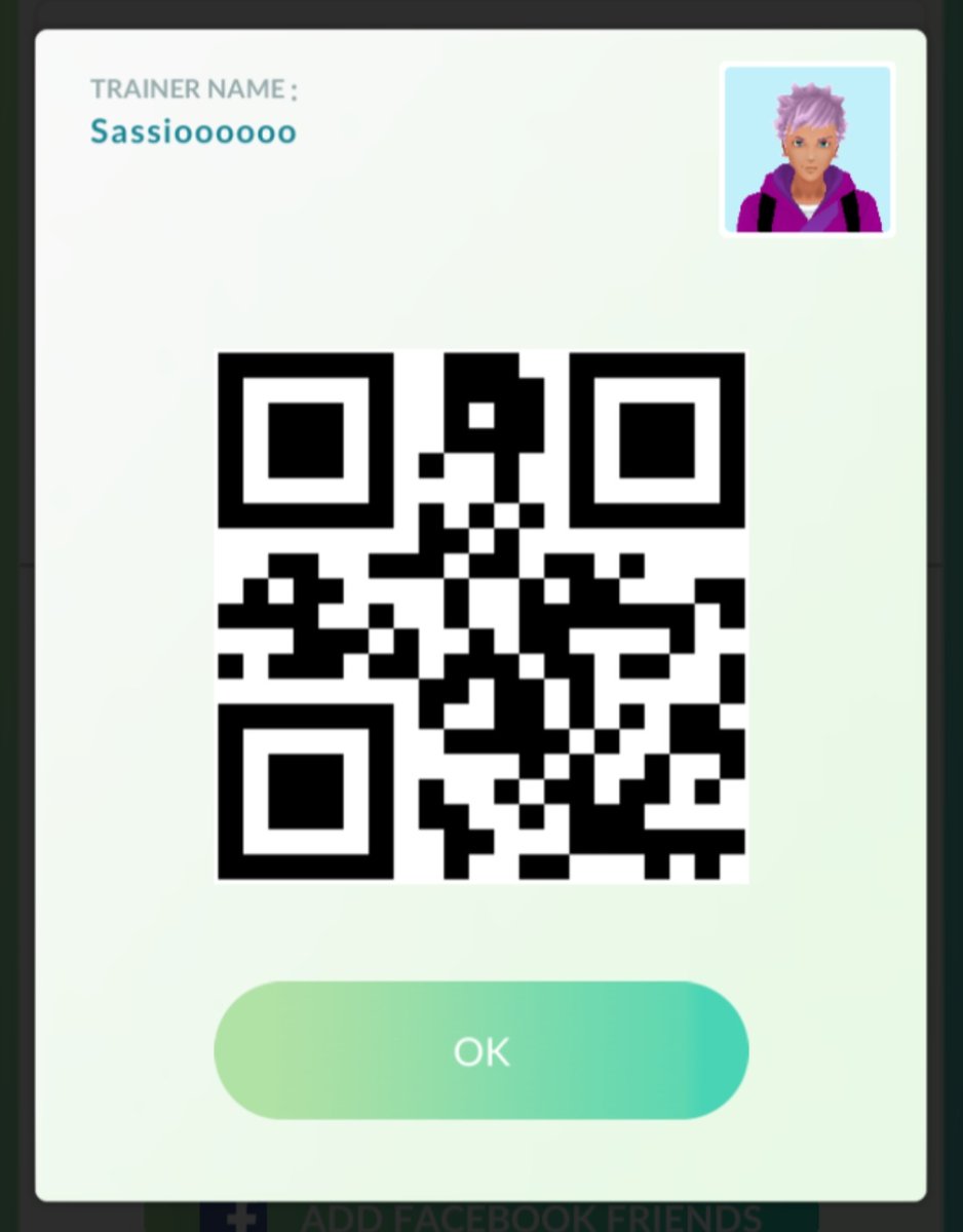 Mershin8's tweet photo. Pokemon Go Barcode 💯 https://t.co/9VSWhijHyX
