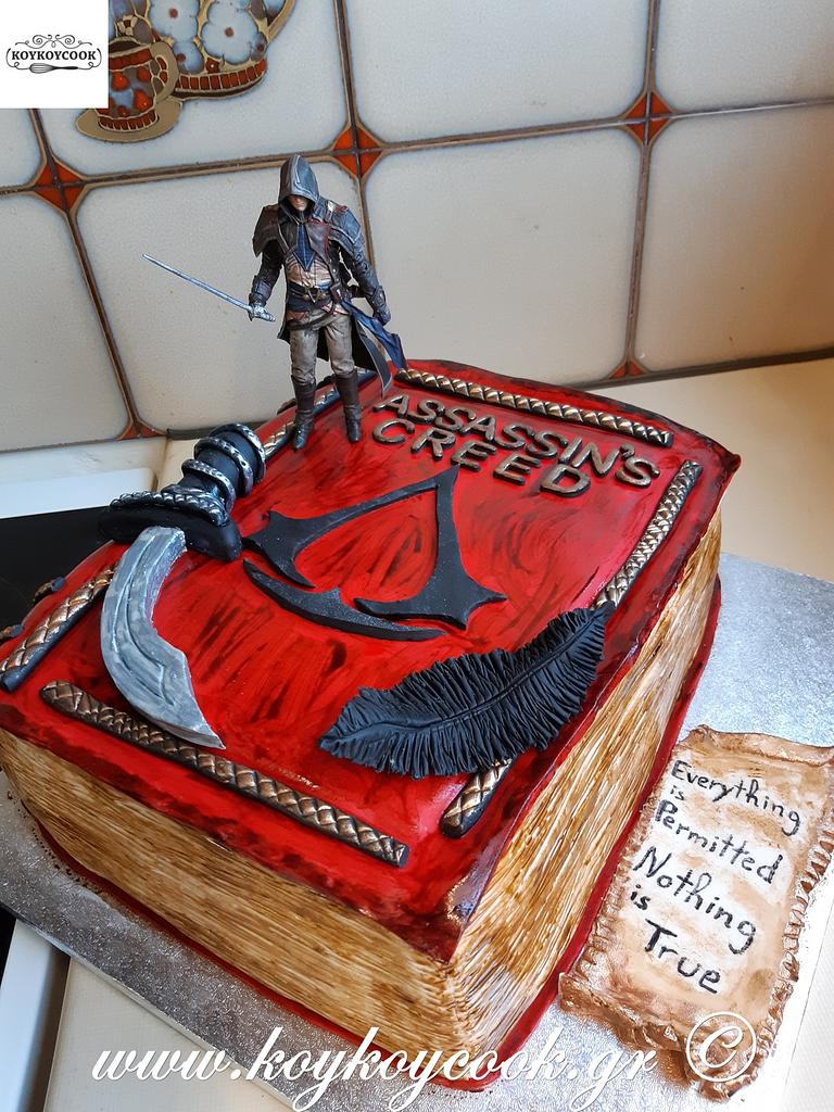 CakesDecor's tweet photo. ASSASSIN'S CREED CAKE by Rena Kostoglou
https://t.co/Ae22HIkl9c
#sugarpaste #ediblecolours #edibleglue #brushes #tools #toolsformodeling #toolsforcarvingandcutting #ediblemarker https://t.co/PINTFOEKV6