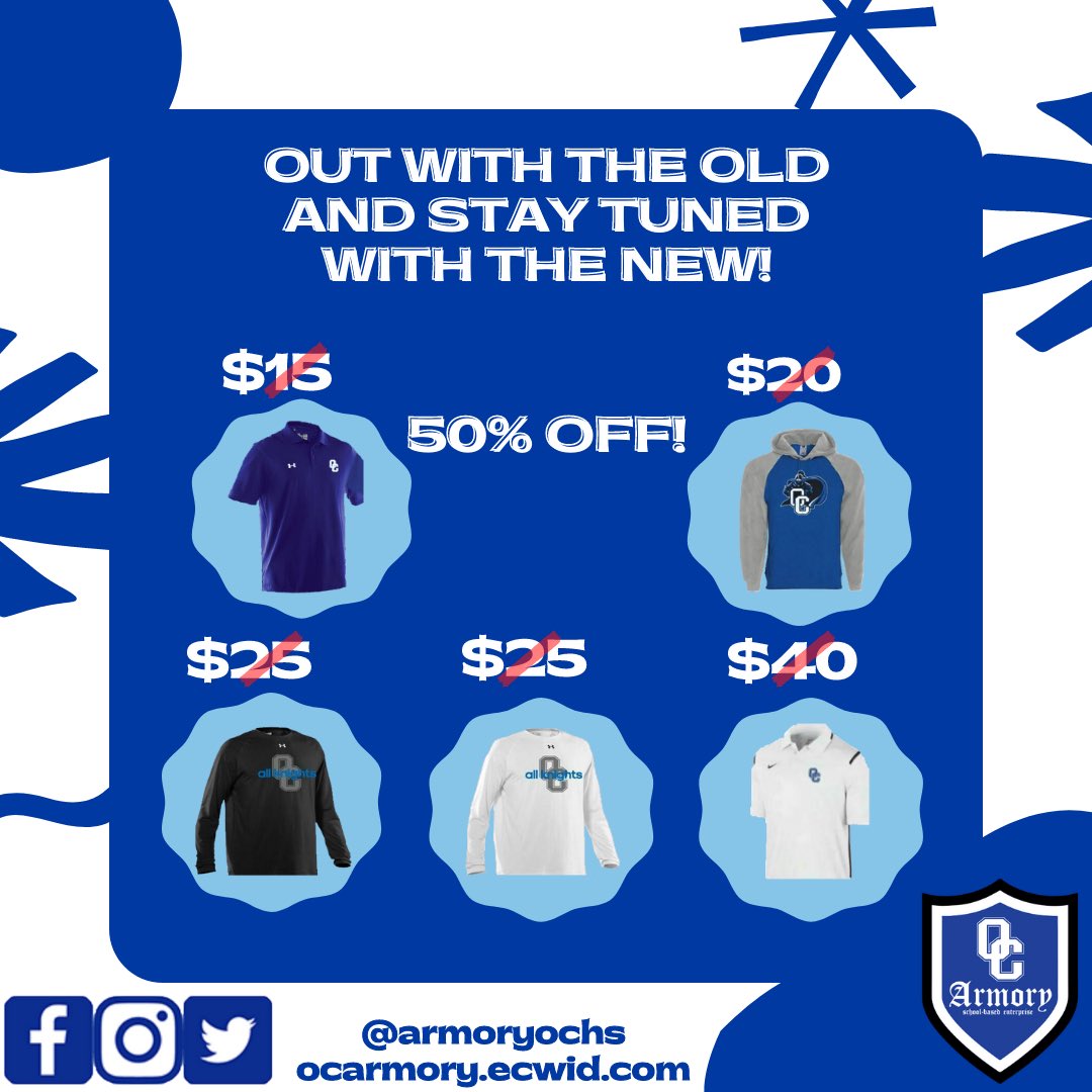 OCHS Armory - School Store tweet media