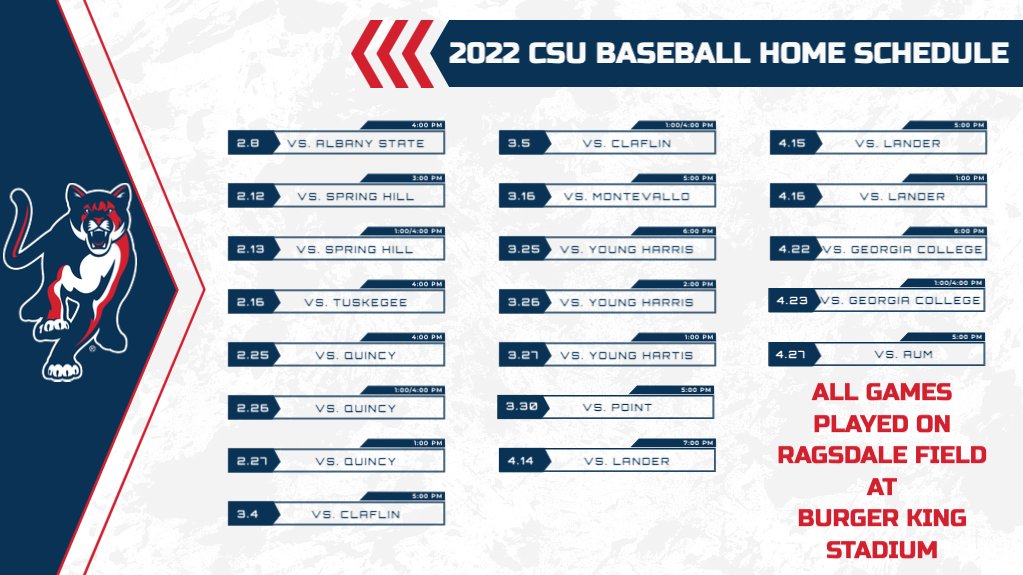Who's ready for some baseball in Columbus? 👀

#GoCSU🐾