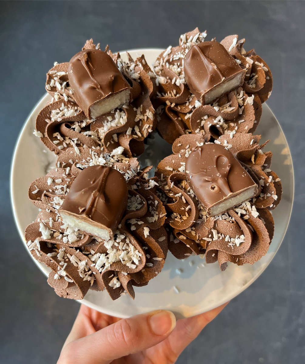 Chocolate Bounty Cupcakes