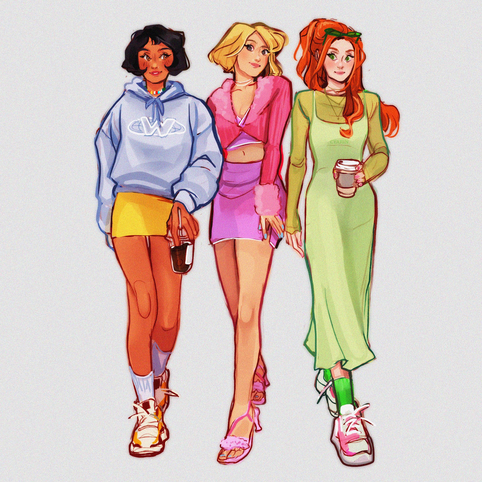 ArtStation Totally Spies Winter Outfits, 59% OFF