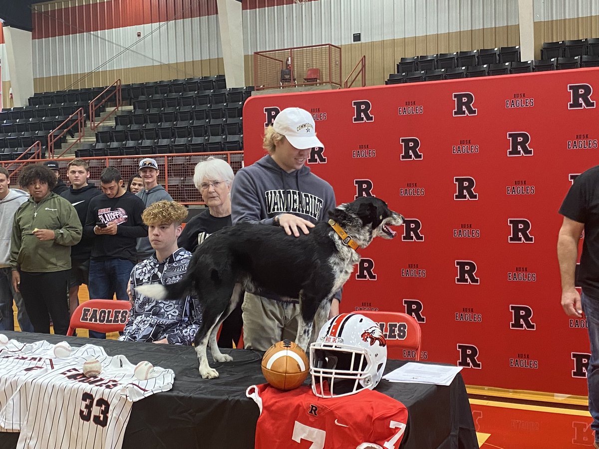 BrandonOSports's tweet photo. Rusk LHP JD Thompson (@JDThompson_33) is going to Vanderbilt. (@VandyBoys). @etfinalscore @Ruskbaseball https://t.co/T3G2631x9d