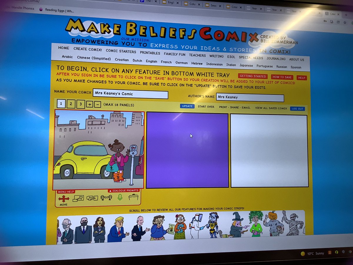 robwilkprimary's tweet photo. Year 3 had fun this afternoon exploring how comic strips can be made. #rwpaY3 #rwpaComputing https://t.co/iikZ7gI9QY