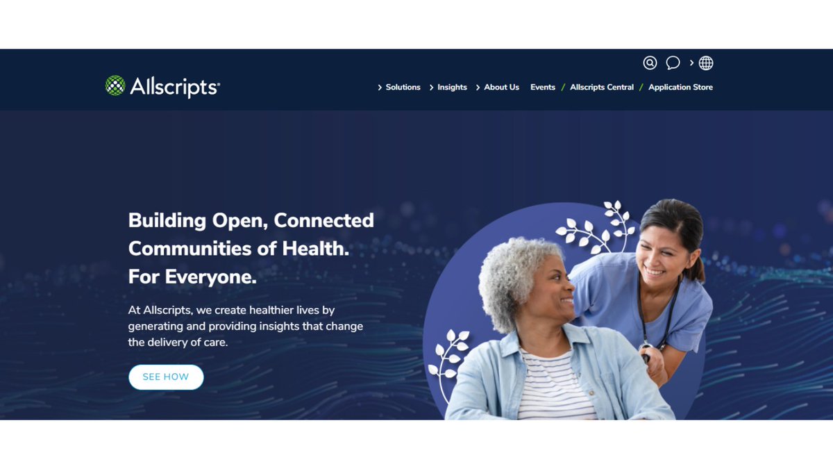 Have you seen our newly refreshed website? Check it out now! allscripts.com