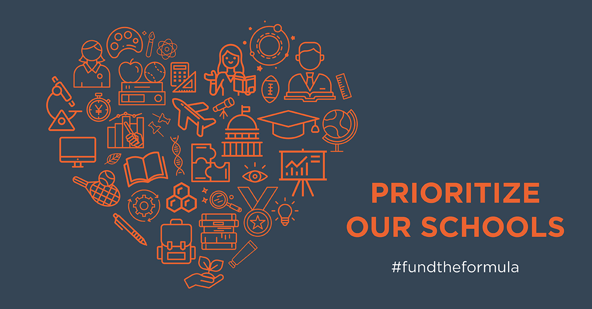 PLEASE RETWEET.
Schools are the heart of our communities. 

WE MUST PRIORITIZE EDUCATION NOW MORE THAN EVER.

<a href="/GovPritzker/">Governor JB Pritzker</a> please invest at least $350M in EBF in FY23. 
<a href="/AndyManar/">Andy Manar</a> 
<a href="/iarssil/">IARSS</a> 
#FundtheFormula
#west40STRONG