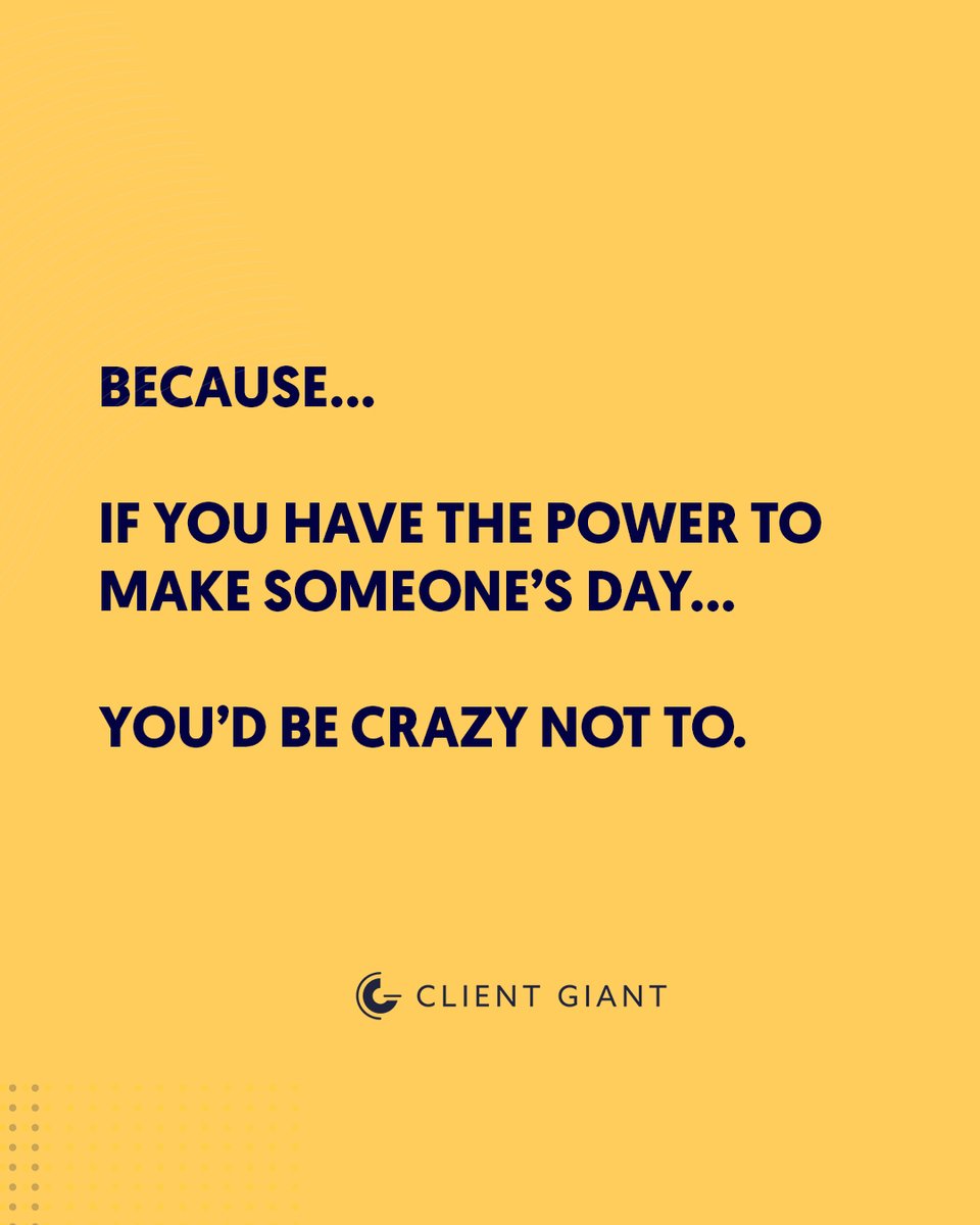 theclientgiant's tweet photo. You're a busy professional. Your clients are too. They don't have time to think about your or your business, but they do want to know that you care for them and their needs.

#CareMore #ClientGiant #TakeCareOfYourClients #RealEstate #Entrepreneurship https://t.co/vA3Nc0VtYr
