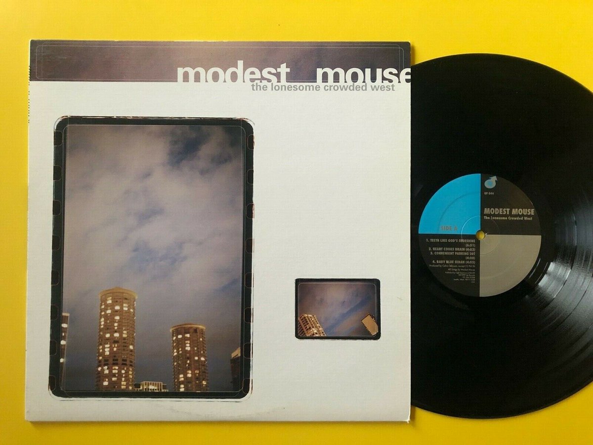 SeasonsGala's tweet image. MODEST MOUSE ~The Lonesome Crowded West~ 1st Press ORIGINAL 1997 2xLP UP44~RARE!...👉 ebay.com/itm/1547163468…