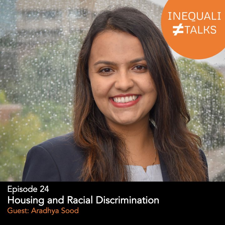 [NEW EPISODE] @InequaliTalks 🏘️@SoodAradhya tells us about her research on racial covenants and their impact on the socioeconomic geographies of US cities.

Inequalitalks.fireside.fm/24 

#econ #inequality #covenants  #EconTwitter #racialinequality #housing 
@econuoft @rotmanschool