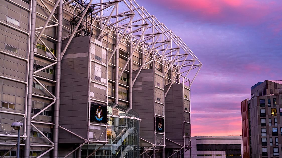 St James’ at Sunset 

#NUFC