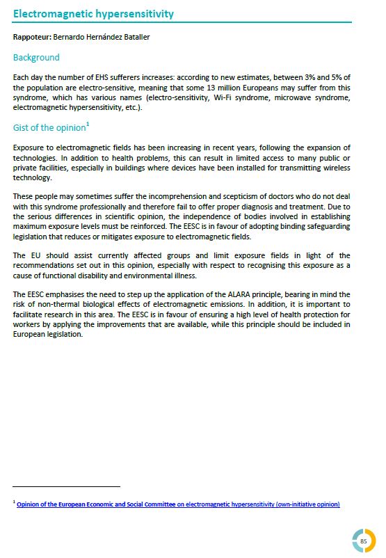 berkeleyprc's tweet photo. Electromagnetic hypersensitivity #EHS is addressed in "Challenges for Europe in Digitalisation" on page 85.
https://t.co/4VeydJ7UWK #cellradiation https://t.co/mk6djfW9PE