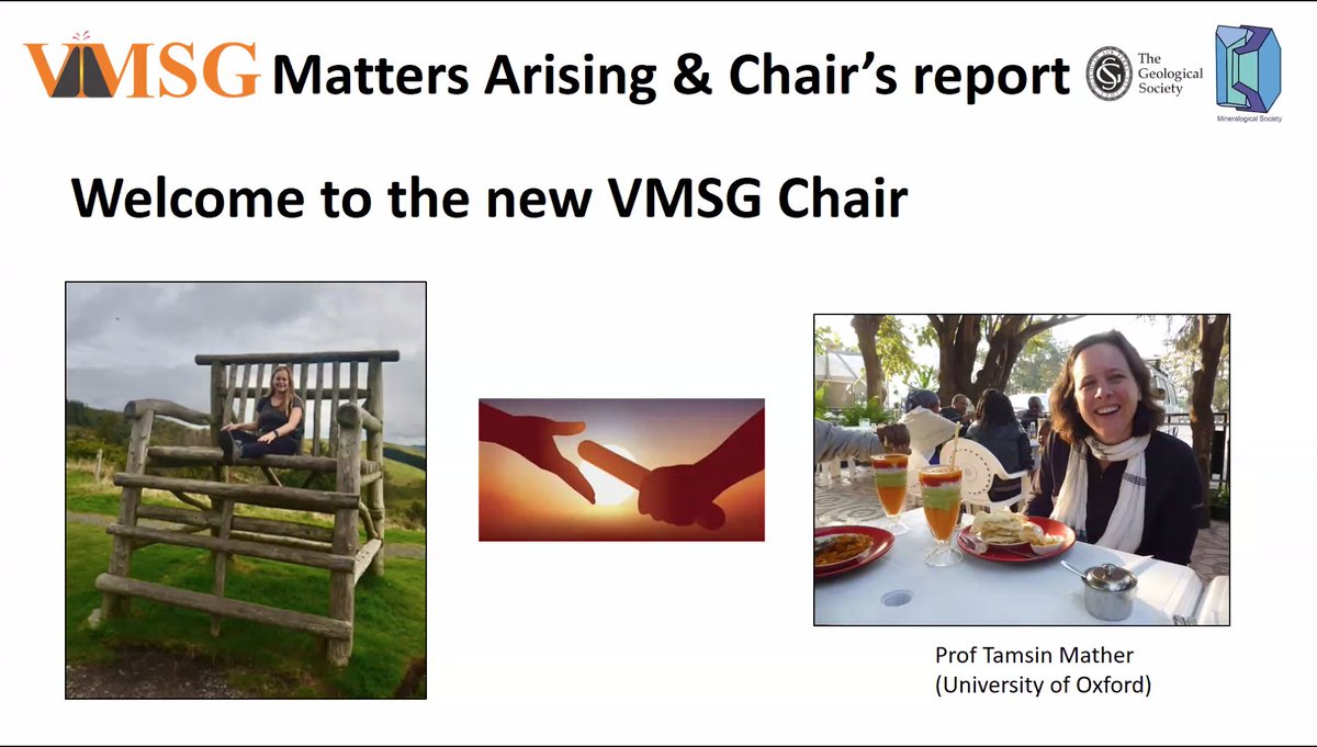 tamsinmather's tweet photo. The baton of @vmsg_uk chair officially passed to me by @GeoSalCam Thank you so much Sally for your incredible work these last 4 years. You have left me big shoes (& from the photo literally a large chair) to fill! Excited to be working with the wonderful committee https://t.co/RxOYuuU1O3
