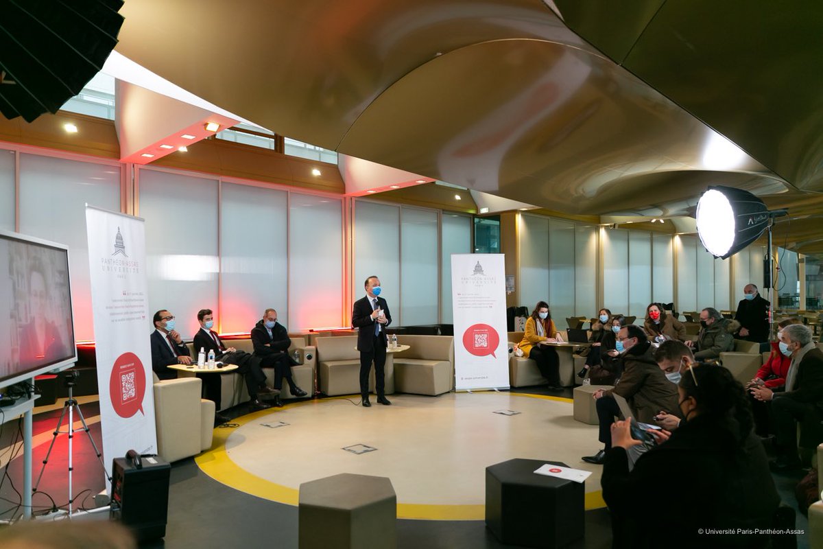 sbraconnier's tweet photo. Présentation officielle de la nouvelle université @AssasUniversite. Un défi académique majeur au service d’une quadruple ambition pour nos étudiants : ouverture, innovation, attractivité et interdisciplinarité. @isit @Efrei_Paris @cfjparis @IRSEM1 @sup_recherche @CPUniversite https://t.co/rab25RKosX
