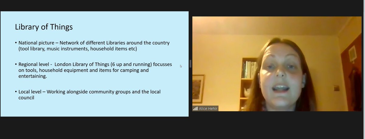 Hearing from Alice Hehir and Lucy Gonzalez about setting up a library of things in Cambridge #libraryofthings @thingscambridge
