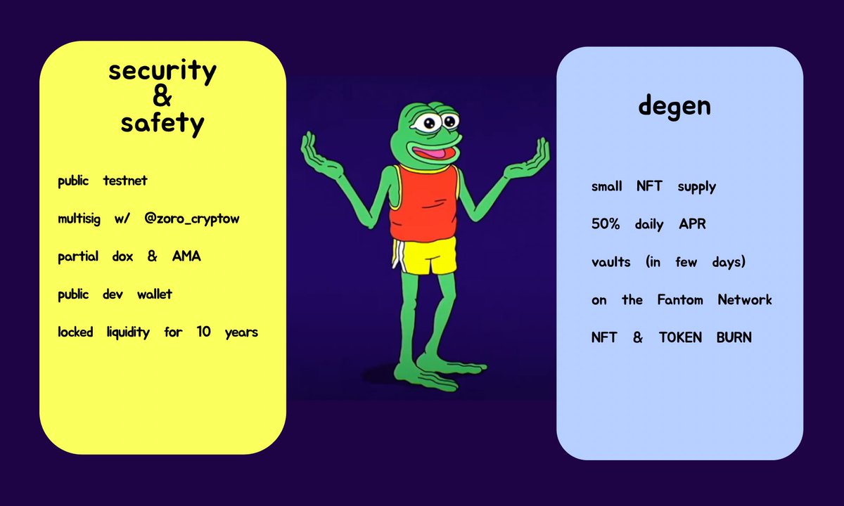 [THREAD - READ CAREFULLY]

-> WE'RE GIVING 3 FREE MINTS TO THOSE WHO:

RT &amp; FOLLOW <a href="/chadsVsScammers/">ChadsVsScammers</a> 

GL&amp;HF

(now for the serious part!)

1 → Security

Following the tragedy on Idle Burger, and the doubts about Idle Mine and Avaxrockgame, we have taken the following initiatives: