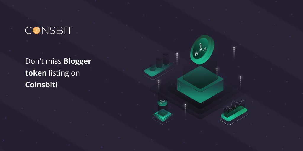 🔥 Don't miss Blogger token listing on Coinsbit! 🔥

💥 Dear users, we are glad to announce that Blogger (bloggercoin.net/en) token will be available on Coinsbit (coinsbit.io) on 14.01.2022!

✅ To get more info: facebook.com/coinsbit.io.cr…

#Coinsbit #Listing