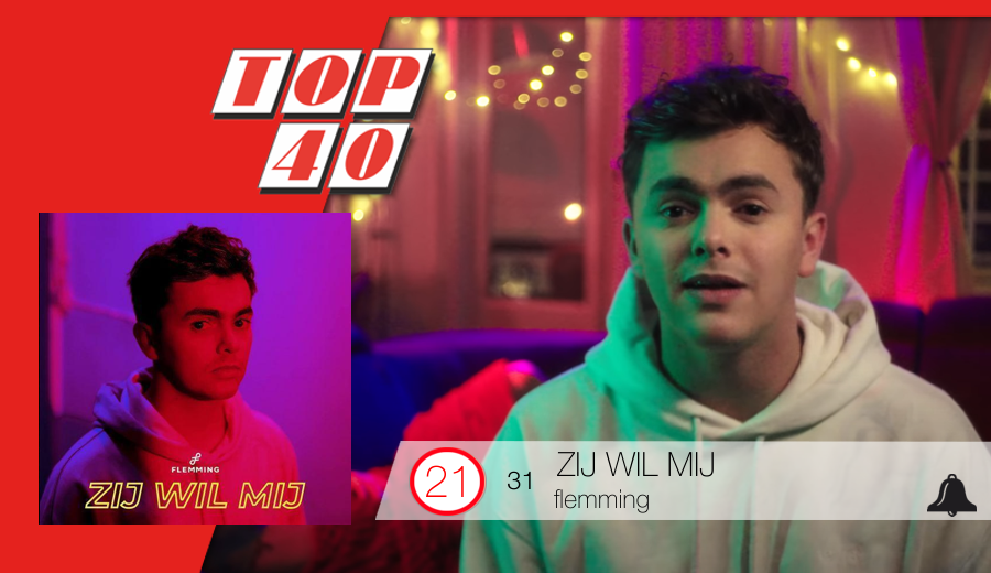 ⭕2️⃣1️⃣🆙Met tien plaatsen winst is Zij Wil Mij van <a href="/Flemmingmusic_/">FLEMMING</a> de snelste stijger > top40.nl/flemming-1/zij…