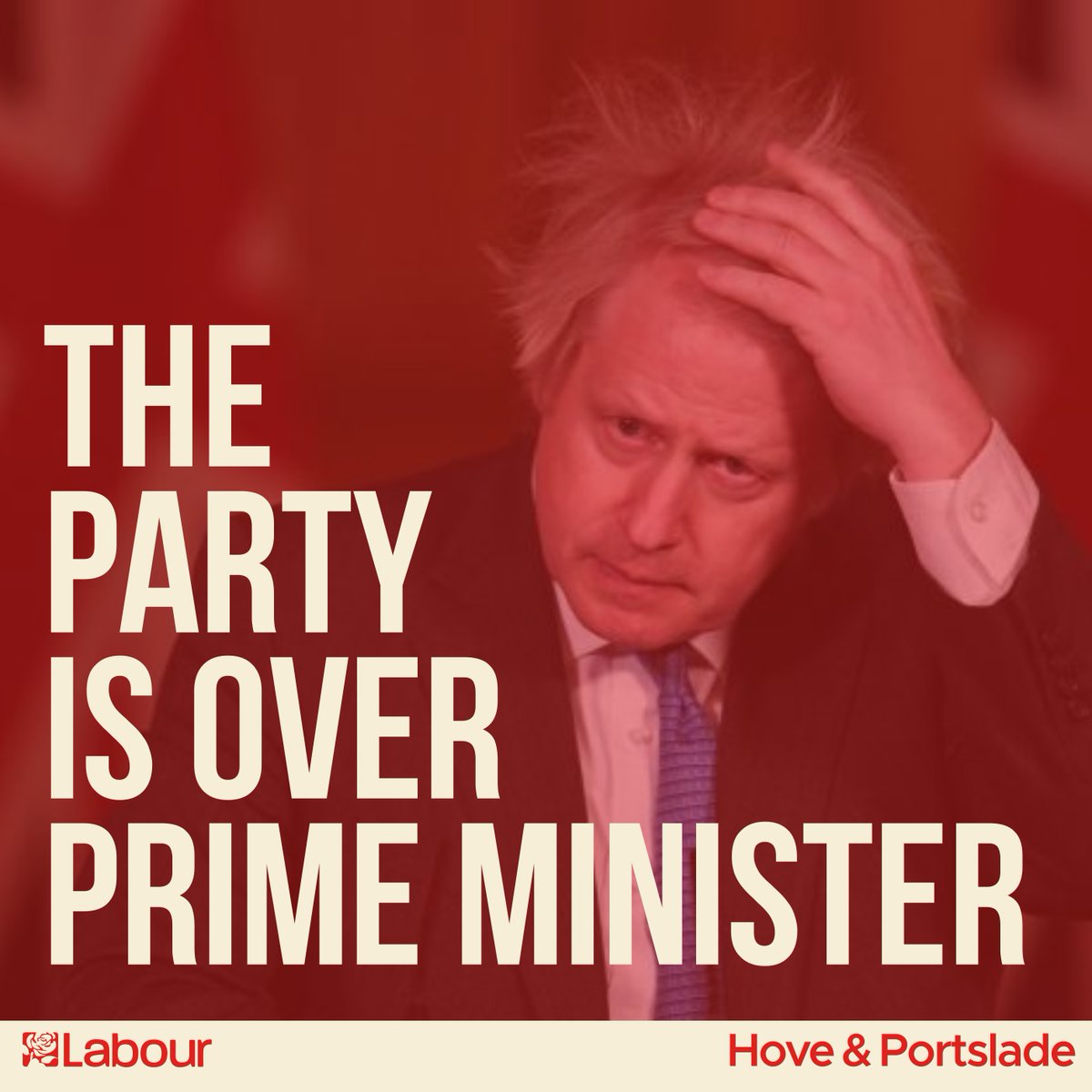 Hove and Portslade Labour Party (@hovelabourparty) on Twitter photo The party is over The party is over