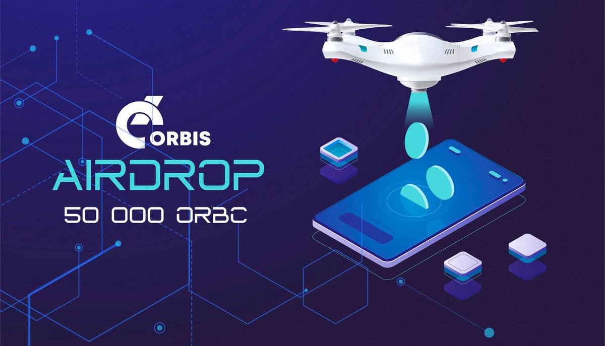 AIRDROP by ORBIS for $100,000.

Blockchain ORBIS has launched an Airdrop of 50,000 ORBC.

The Airdrop will run from 12.01.2022 to 17 .02.2022.

To participate in the Airdrop, you must fill out the FORM (gleam.io/H3cur/airdrop-…) and complete the tasks. 

ORBIS - Think Global!