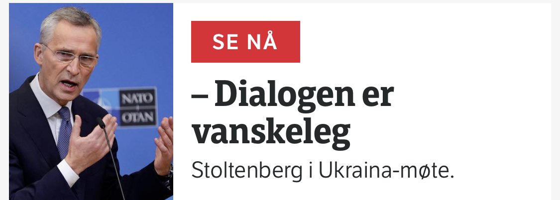 Kanskje de skulle prøve med samtale?