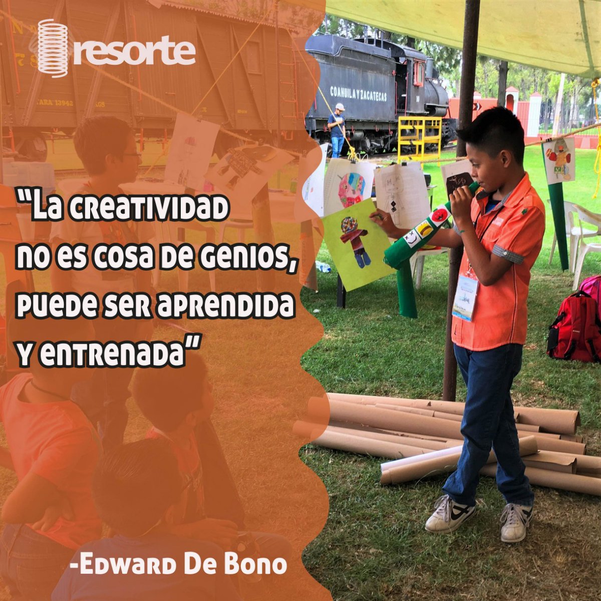 Las ganas de aprender impulsan tú creatividad
#creatividad #AprendizajeDivertido #CreatividadSinLimites