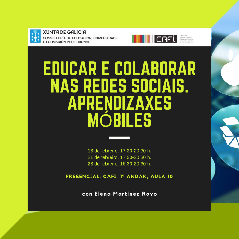 CAFIgalicia's tweet photo. Apúntate ao curso presencial de redes sociais S2102017 en https://t.co/SzoJ54CBuH ! 10 horas de formación, 3 tardes; mira: https://t.co/xMKnstUjms https://t.co/61ZTAWXD4p