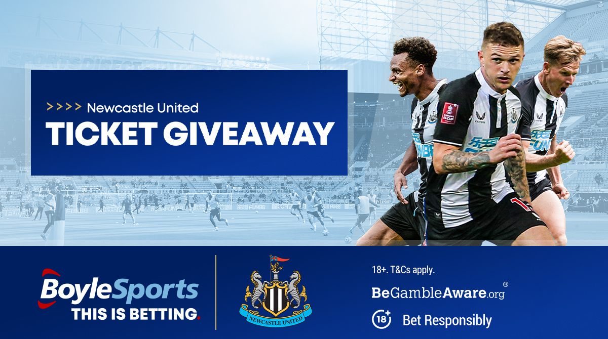 BoyleSports (@boylesports) on Twitter photo 🚨 <a href="/NUFC/">Newcastle United</a> COMP 🚨
🎟🎟 We're giving away three pairs of tickets for Newcastle Utd v Watford this Saturday!
🔄 RT & FOLLOW us to enter!
⚫️⚪️ #NEWWAT #NUFC 🚨 <a href="/NUFC/">Newcastle United</a> COMP 🚨
🎟🎟 We're giving away three pairs of tickets for Newcastle Utd v Watford this Saturday!
🔄 RT & FOLLOW us to enter!
⚫️⚪️ #NEWWAT #NUFC