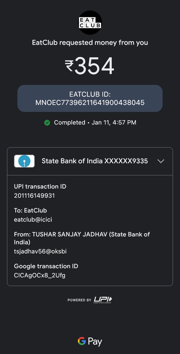 tsjadhav56's tweet photo. @Eatclub_ @MojoPizzas order VU8G0L but it was cancelled and didn’t received any refund. After taking multiple follow up from support support no response.
Also I had order one more and it was cancelled automatically and also my amount got debited on the same day for the both orde https://t.co/L2exNpNHZD