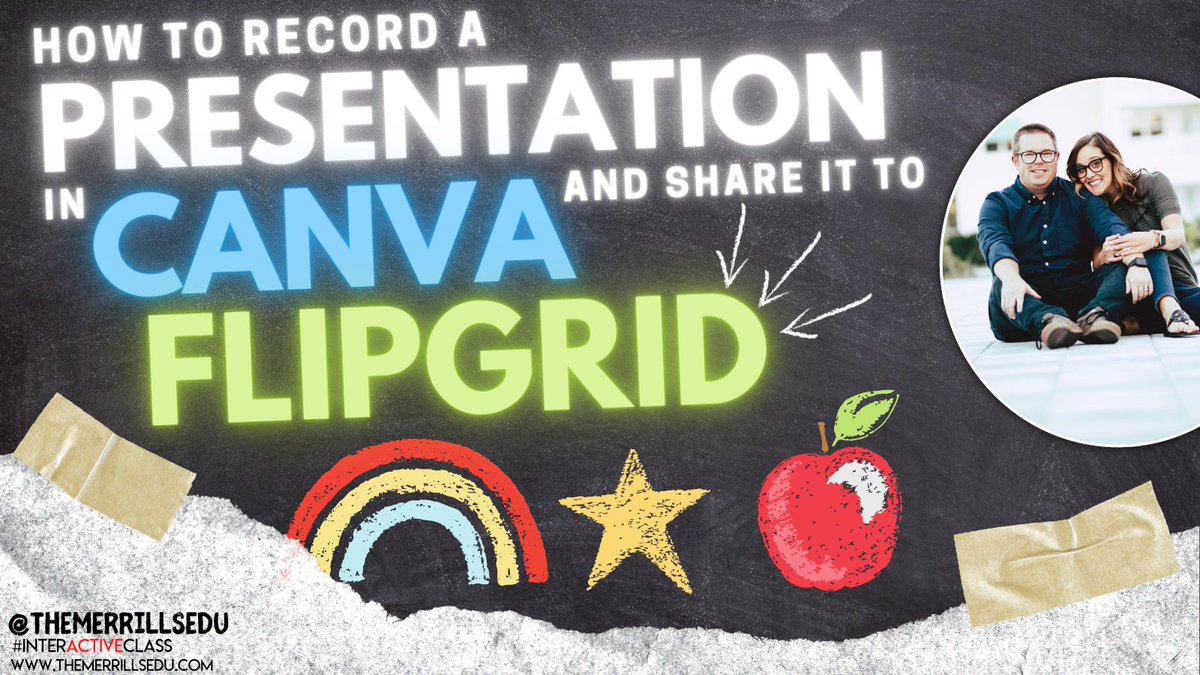 themerrillsedu's tweet photo. Learn how students can record a presentation in @canva and share it on @Flipgrid! 💙💚  

💙Retelling
💚Science photo / video journals
💙Research projects / Reports
💚Math strategies

Learn how it all works below! https://t.co/Y8lKcocknM

#interACTIVEclass #Teaching https://t.co/Ujk8JAtoGz