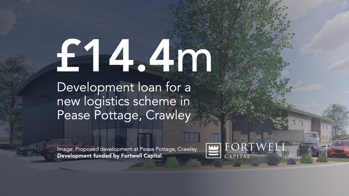 Fortwell's latest £14.4m loan to Arcus-PCD will support the #development of a 7-unit new #logistics scheme in the established #industrial location of Pease Pottage, just south of #Gatwick Airport.

Read more in <a href="/europerep/">Europe Real Estate</a> &gt; europe-re.com/fortwell-capit…