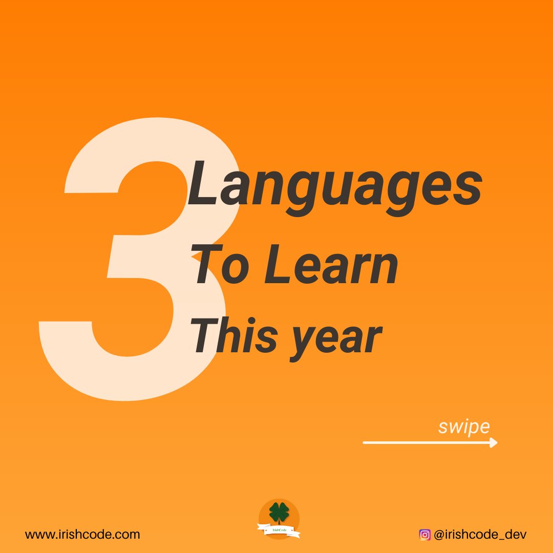 irishcode_dev's tweet image. 3 languages to learn this year:
1. Typescript: for the development of large applications
2. Rust: for performance and safety
3. C#: for a mobile applications, game development, and enterprise software
What languages will you be learning?
#programminglanguages #webdevelopment