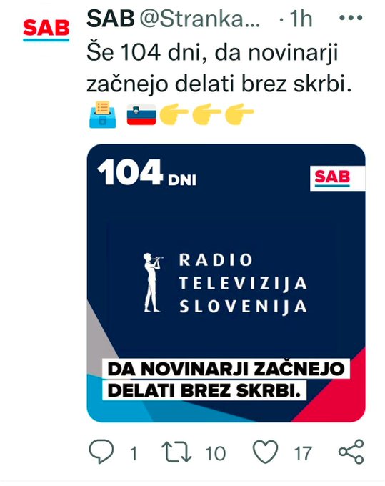 BozoPredalic's tweet photo. SAB v besedah
in
dejanjih https://t.co/aPtFKu2yhj