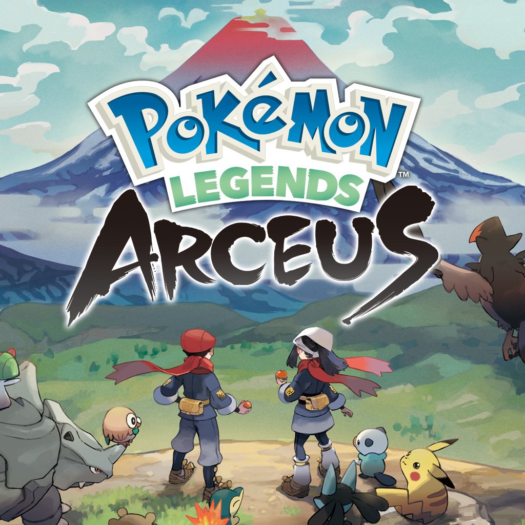 SuperDarkMimeIV's tweet photo. The Pokémon Legends: Arceus icon was finally uploaded to Nintendo's CDN and it's a good one. #SwitchIconWatch https://t.co/Dzdw9Mfiw4