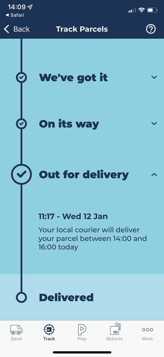 Been waiting for this since December 5th. (Only a slightly late Christmas present!)
Now @Hermesparcels please don’t be like @Hermesparcels