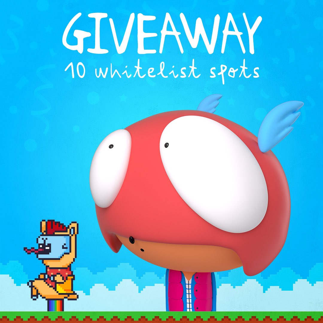 ALPACADABRAZ (@alpacadabraz) on Twitter photo 🦙2022 continues at full speed for the Alpacadabraz Family! 🦙
Excited to partner with our friends at <a href="/LilHeroesNFT/">Lil' Heroes by Edgar Plans</a> by the amazing Edgar Plans to give away 10 whitelist spots! 🎉🎊
To enter,
1️⃣Like and RT
2️⃣Follow <a href="/ALPACADABRAZ/">ALPACADABRAZ</a> & <a href="/LilHeroesNFT/">Lil' Heroes by Edgar Plans</a>
3️⃣Tag 2 frens
24 Hours ⏰ 🦙2022 continues at full speed for the Alpacadabraz Family! 🦙
Excited to partner with our friends at <a href="/LilHeroesNFT/">Lil' Heroes by Edgar Plans</a> by the amazing Edgar Plans to give away 10 whitelist spots! 🎉🎊
To enter,
1️⃣Like and RT
2️⃣Follow <a href="/ALPACADABRAZ/">ALPACADABRAZ</a> & <a href="/LilHeroesNFT/">Lil' Heroes by Edgar Plans</a>
3️⃣Tag 2 frens
24 Hours ⏰