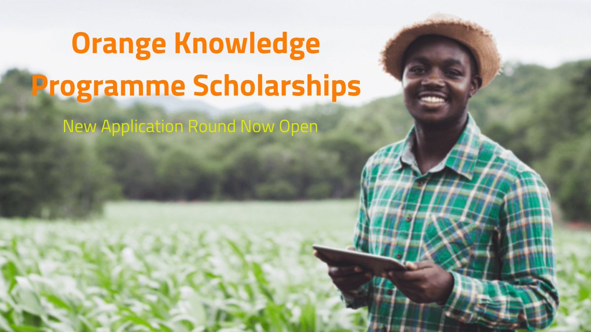 Are you a professional interested in developing skills in sustainable and inclusive food systems? 

If so, the next round of the Orange Knowledge Programme Scholarships, organised by <a href="/WUR/">Wageningen U&R</a> and <a href="/Nuffic/">Nuffic</a> is now open, closing date 7 March.

Full details here ➡️ ow.ly/PFCQ50HsKj1