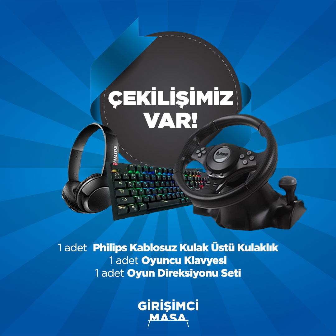 tugvaTR's tweet photo. Yepyeni projemiz Girişimci Masa'dan bomba gibi hediyelerle çekiliş zamanı! 🎁

Çekiliş detayları @tugvatr ınstagram hesabında seni bekliyor!

YouTube Link: https://t.co/9dJ5fUTdi0 https://t.co/XHCaRarGOL