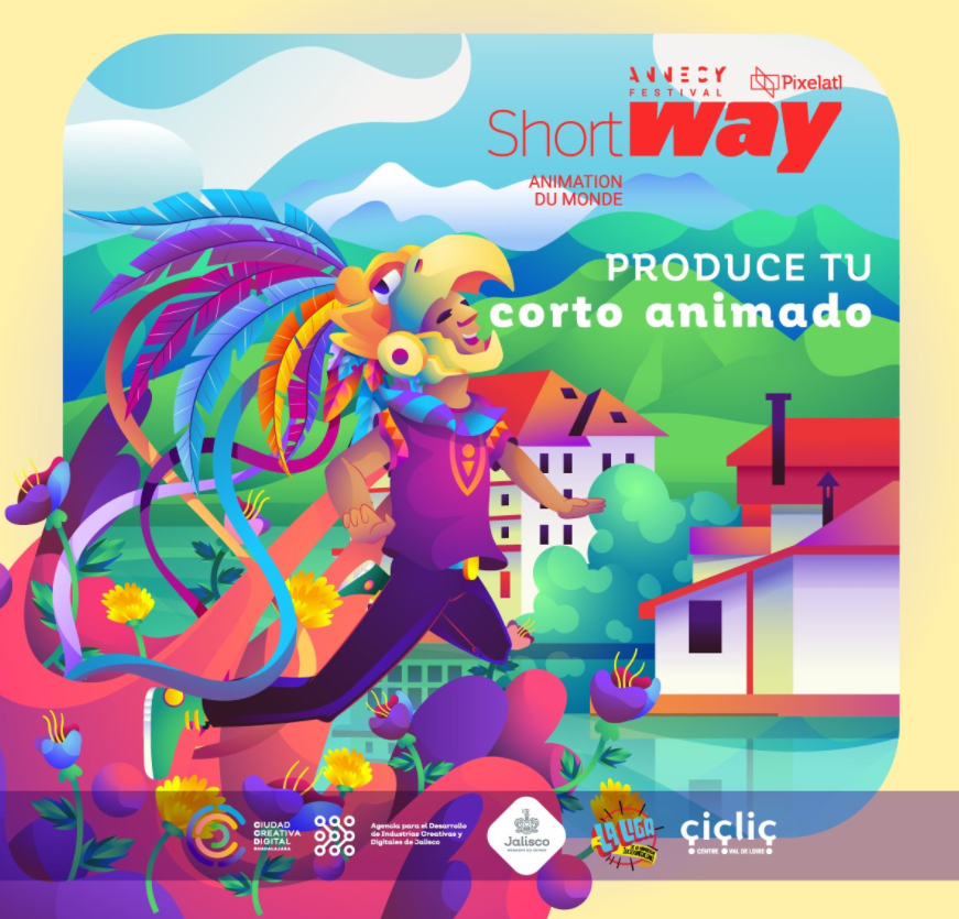 IdemexParis's tweet photo. #AnimationDuMonde
Produisez votre court métrage avec @Pixelatl et @annecyfestival !
#Shortway 2022 lance un appel à de courts métrages latino-américains en développement. Le gagnant sera présenté lors d'#annecymifa.
Inscriptions avant le 31/01 https://t.co/O80GUUL6u4 https://t.co/v1sMXbSJcf
