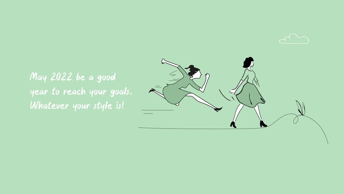 May 2022 be a good year to reach your goals. 
Whatever your style is! 

 #visualthinking #illustration #goals2022