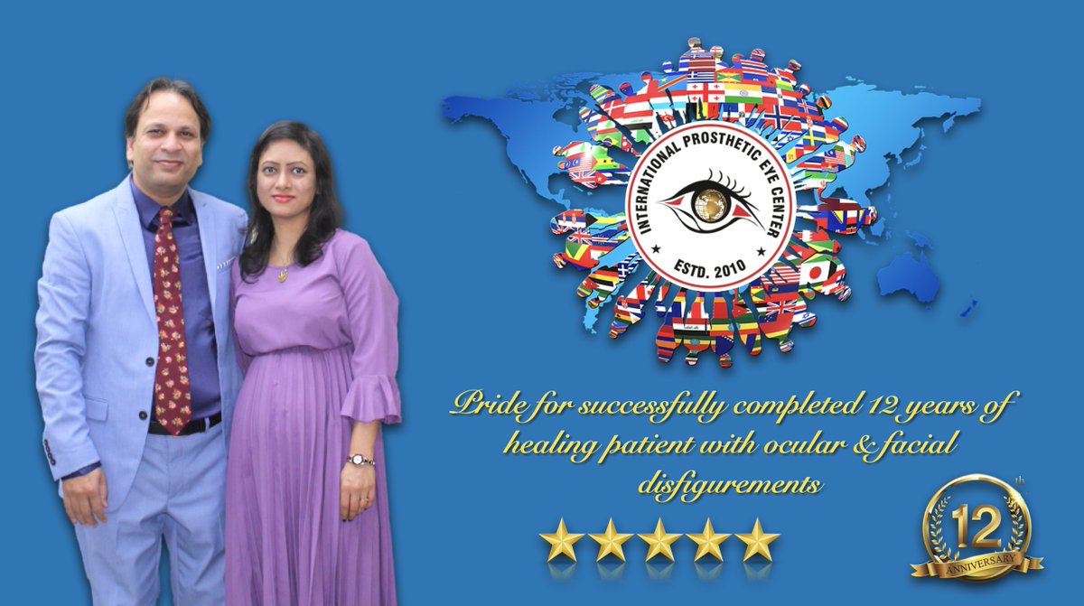 Pride for successfully completing 12 years of healing patients with ocular & facial disfigurements
#artificialeyes, #ocularist, #artofhealing, #healingjourney #prideoftelangana
#internationalprostheticeyecenter, #Telangana #India