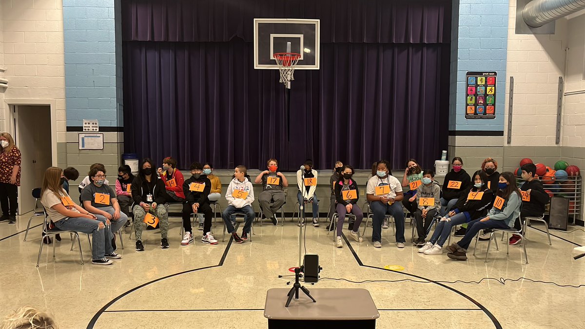 Our <a href="/TSGABulldogs/">TSGA Bulldogs</a> <a href="/TUSD202/">Turner USD #202</a> Spelling Bee is about to begin! We have some nervous students but I know they are going to do G-R-E-A-T!!!