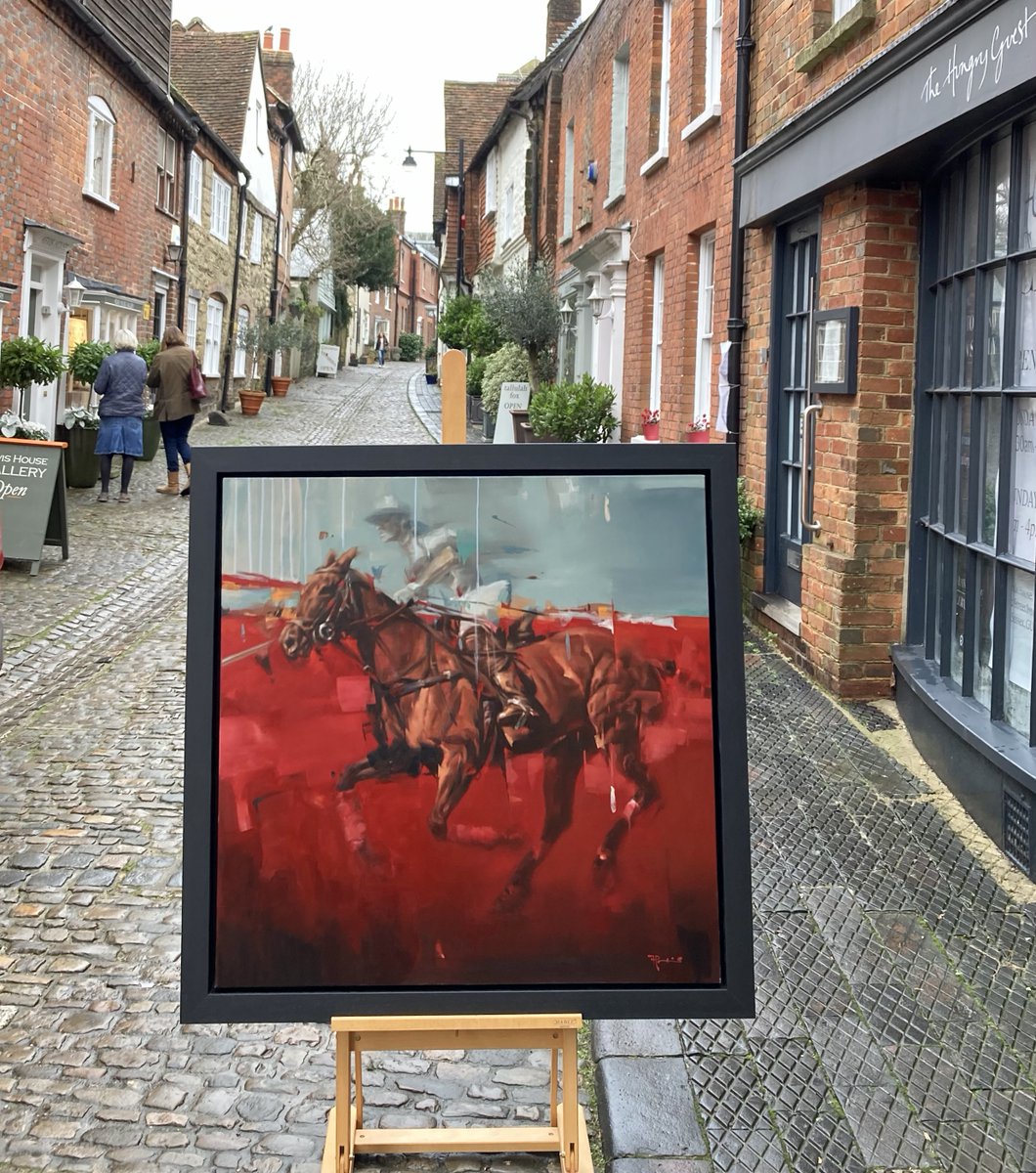 Polo on Lombard Street? Don't mind if I do!

Presenting the new collection of Frank Pretorius paintings featuring this marvellous deep red masterpiece measuring 45 inches square framed.

#polo #oilpainting #equineart #polopainting #lombardstreet #petworthuk #westsussex
