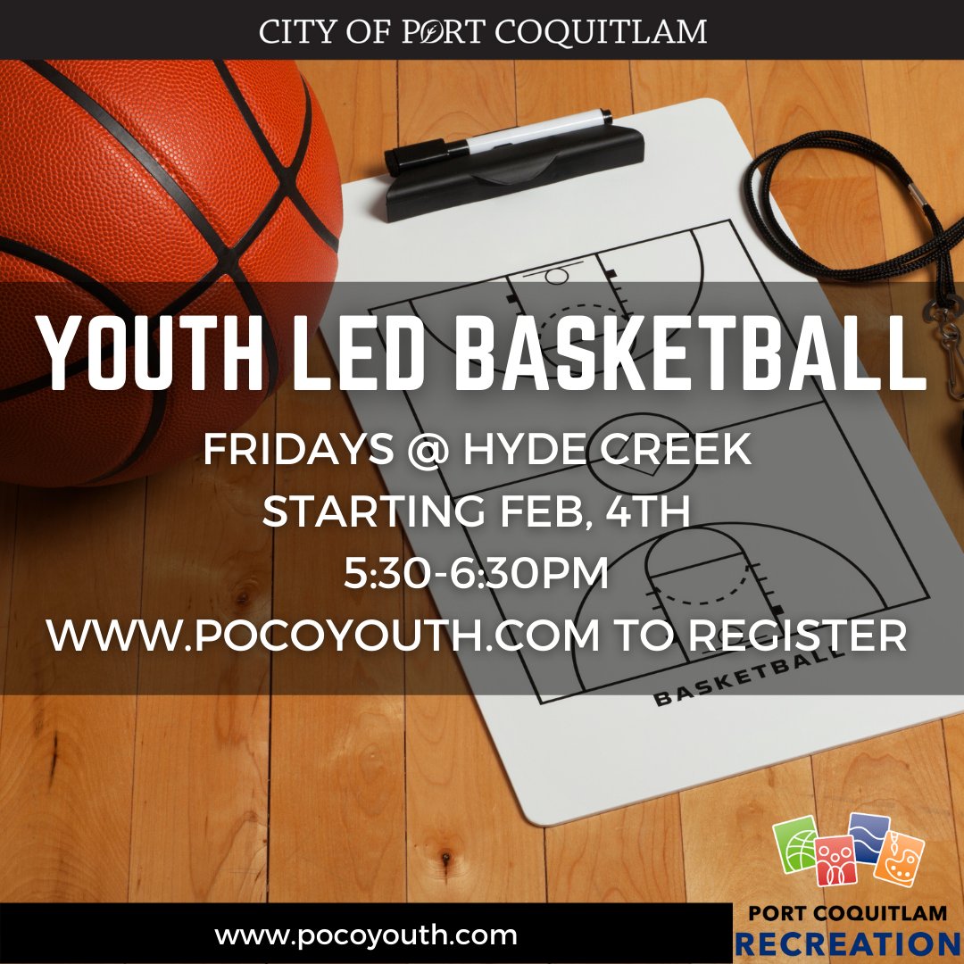 PoCo Youth on Twitter: "Register for Youth Led Basketball! Middle schoolers  can register for youth let basketball and work on their skills with  passionate and experienced youth volunteers. Go to https://t.co/dIlVzm36O4  to