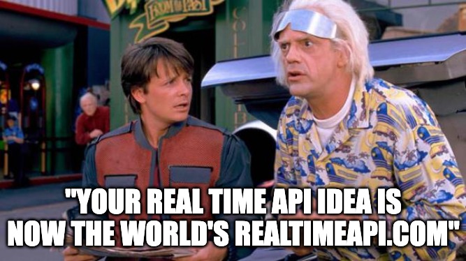 RealTimeAPI.com + RealTimeApis.com #domains bundle.

With <a href="/Undeveloped/">Dan.com - a GoDaddy brand</a>'s "rent until you own, or quit anytime" leasing model for up to 60 months, you can truly #disrupt the industry for ~ $7,500/m.

Monthly based #ROI -> Max Growth Potential on day 1 -> Zero Risk.